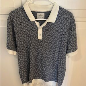 Club Room Geometric Polo Shirt